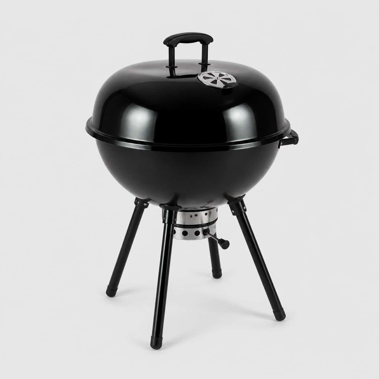 Barbecue charbon avec couvercle