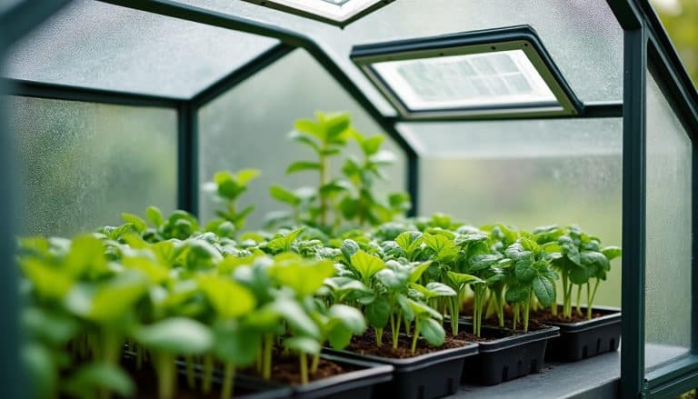 découvrez quand et comment aérer une mini-serre pour limiter la condensation et la fonte des semis, sans exposer vos plantes aux courants d’air.