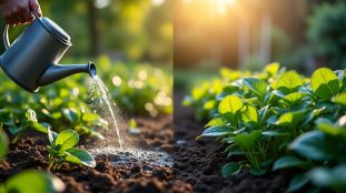arrosage le matin ou le soir : découvrez le meilleur moment pour limiter l’évaporation et éviter que le feuillage reste mouillé.