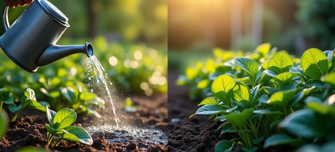 arrosage le matin ou le soir : découvrez le meilleur moment pour limiter l’évaporation et éviter que le feuillage reste mouillé.